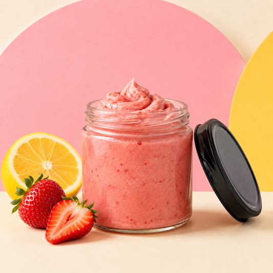 Strawberry Lemonade Whipped Honey